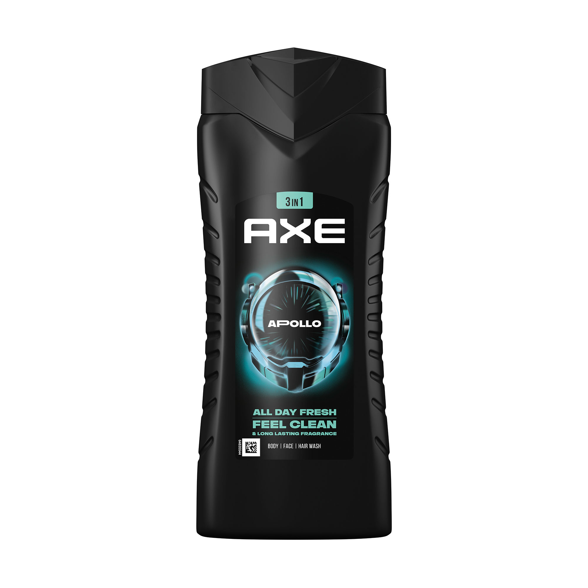 Уцінка! Гель для душу 3 в 1 Axe Apollo чоловічий, 400 мл