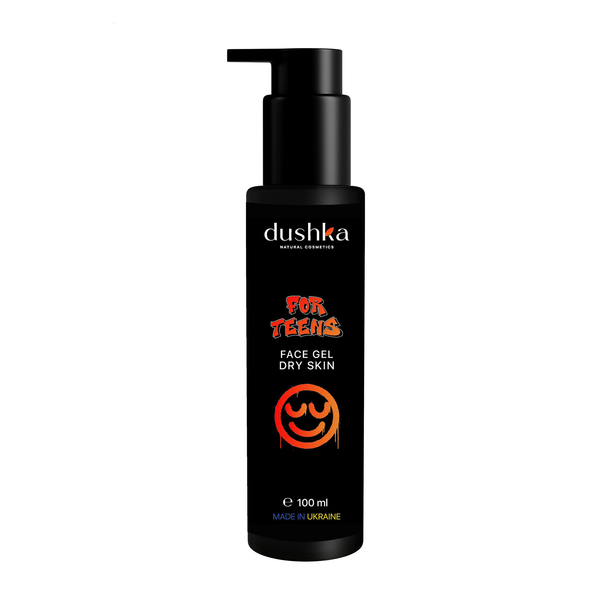 Уцінка! Гель для вмивання Dushka For Teens Face Gel Dry Skin для підлітків, для сухої шкіри обличчя, 100 мл